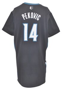 2013-14 Nikola Pekovic Minnesota Timberwolves Game-Used Uniform