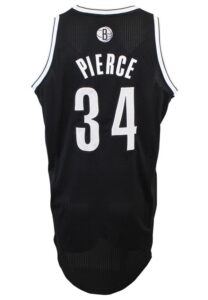 2013-14 Paul Pierce Brooklyn Nets Game-Used Road Jersey 