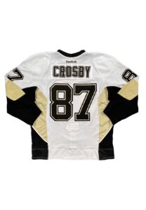 2013-14 Sidney Crosby Pittsburgh Penguins Game-Used Jersey