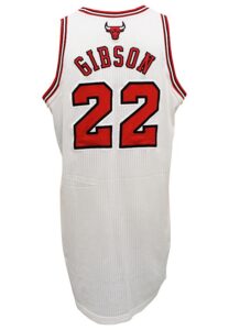 2013-14 Taj Gibson Chicago Bulls Game-Used Jersey