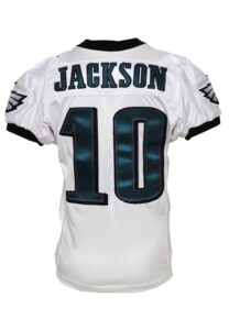 2013 DeSean Jackson Philadelphia Eagles Game-Used Road Jersey