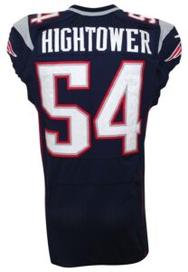 2013 Dont’a Hightower New England Patriots Game-Used Blue Jersey