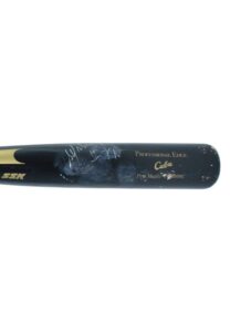 2013 Jose Abreu Cuba National Team World Port Tournament Game-Used & Autographed Bat