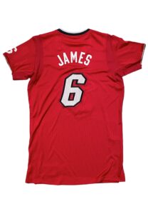 2013 Lebron James Miami Heat Christmas Day Game-Issued Jersey