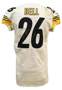 2013 Le’Veon Bell Pittsburgh Steelers Game-Used & Autographed Rookie Jersey