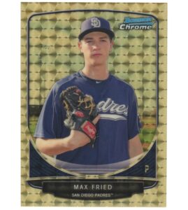 2013 Max Fried Bowman Chrome Prospects Superfractor #BCP138