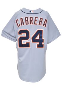 2013 Miguel Cabrera Detroit Tigers Game-Used Road Jersey