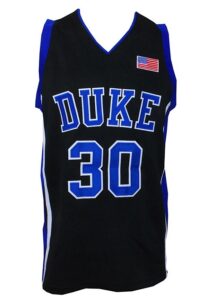 2013 Seth Curry Duke University Blue Devils Autographed Jerseys