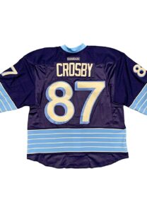 2013 Sidney Crosby Pittsburgh Penguins Game-Used Alternate Jersey