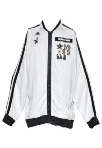 2013 Tim Duncan NBA All-Star Worn Warm-Up Suit