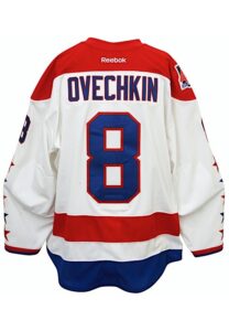 2014-15 Alex Ovechkin Washington Capitals Game-Used Opening Night Jersey