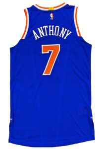 2014-15 Carmelo Anthony NY Knicks Game-Used Jersey