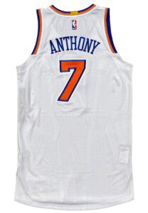 2014-15 Carmelo Anthony NY Knicks Game-Used Jersey