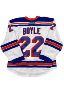 2014-15 Dan Boyle NY Rangers Game-Used Jersey