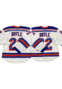 2014-15 Dan Boyle NY Rangers Game-Used Jerseys