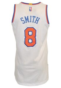 2014-15 J.R. Smith New York Knicks Game-Used Home Jersey 