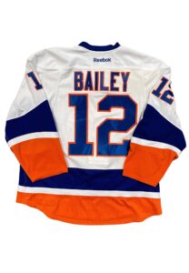 2014-15 Josh Bailey NY Islanders Game-Used Jersey