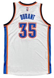 2014-15 Kevin Durant OKC Thunder Game-Used Jersey