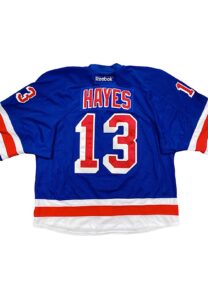 2014-15 Kevin Hayes NY Rangers NHL Debut & First Goal Game-Used Jersey