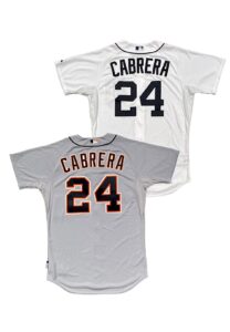 2014-15 Miguel Cabrera Detroit Tigers Game-Issued Jerseys