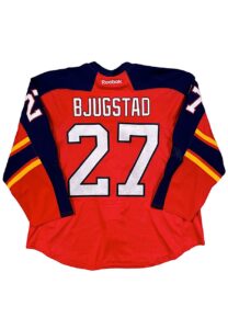 2014-15 Nick Bjugstad Florida Panthers Game-Used Jersey