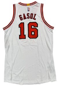 2014-15 Pau Gasol Chicago Bulls Game-Used Jersey