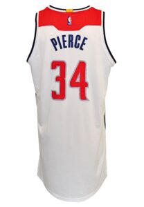 2014-15 Paul Pierce Washington Wizards Game-Used Home Jersey 