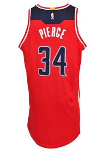 2014-15 Paul Pierce Washington Wizards Game-Used Road Jersey 