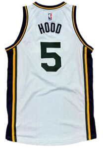 2014-15 Rodney Hood Utah Jazz Rookie Game-Used Jersey