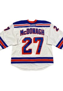 2014-15 Ryan McDonagh NY Rangers Game-Used Jersey