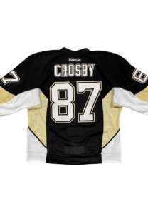 2014-15 Sidney Crosby Pittsburgh Penguins Game-Used Jersey