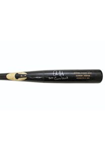 2014 Aaron Judge New York Yankees Game-Used & Autographed Pre-Rookie Bat