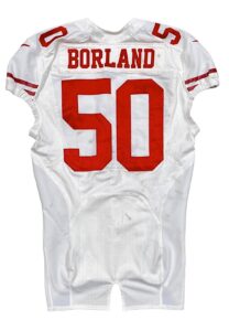 2014 Chris Borland SF 49ers Game-Used Jersey