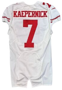 2014 Colin Kaepernick SF 49ers Game-Used Jersey