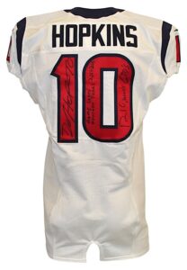 2014 DeAndre Hopkins Houston Texans Game-Used & Autographed Jersey