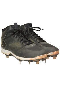 2014 Derek Jeter New York Yankees Game-Used Cleats