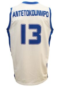 2014 Giannis Antetokounmpo Greece National Game-Used FIBA Jersey 