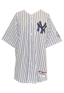 2014 Ivan Nova New York Yankees Team-Issued Home Pinstripe Jersey