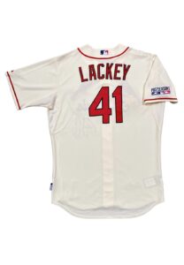 2014 John Lackey St. Louis Cardinals Game-Used Alternate Jersey