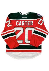 2014 Ryan Carter NJ Devils Stadium Series Game-Used Jersey