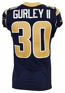 2014 Todd Gurley St. Louis Rams Team-Issued Home Jersey