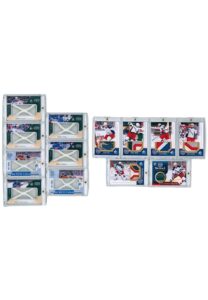 2014 Upper Deck SP Authentic NY Rangers Game-Used Patch & Net Cards