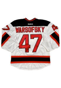 2015-16 David Warsofsky NJ Devils Game-Used Jersey