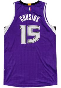 2015-16 DeMarcus Cousins Sacramento Kings Game-Used Jersey