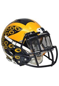 2015-16 Jabrill Peppers Michigan Wolverines Game-Used Helmet