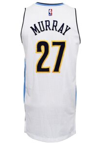 2015-16 Jamal Murray Denver Nuggets Game-Used Rookie Jersey