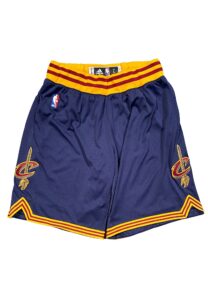 2015-16 LeBron James Cleveland Cavaliers Game-Used Shorts