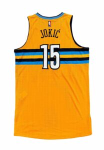 2015-16 Nikola Jokic Denver Nuggets Rookie Game-Used Jersey