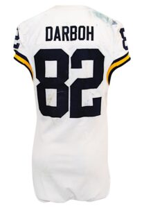 2015 Amara Darboh Michigan Wolverines Game-Used Road Jersey & Bowl Game Helmet