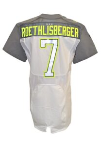 2015 Ben Roethlisberger Pittsburgh Steelers AFC Pro-Bowl Game-Issued Jersey